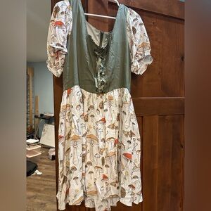 Her Universe Tinker Bell Mushroom Dress